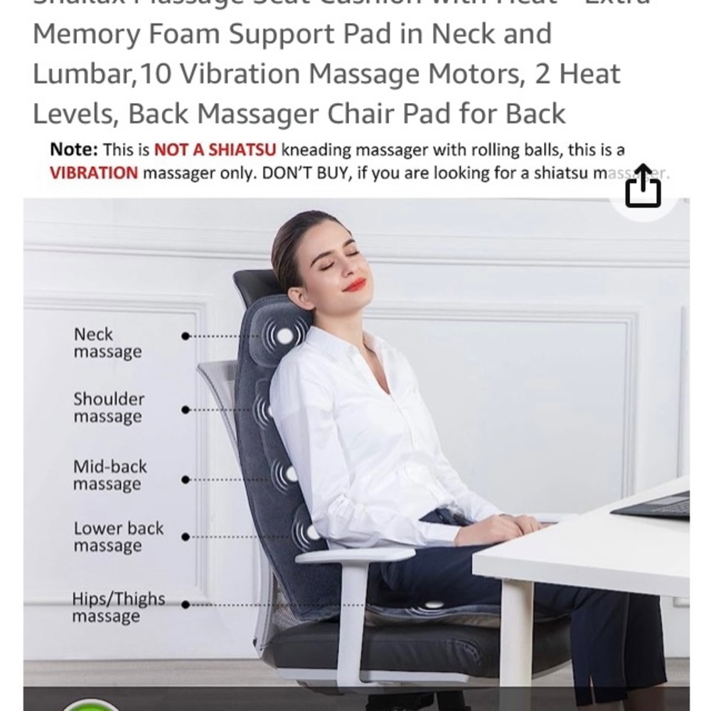SnailEx Message Foam Seat Cusion